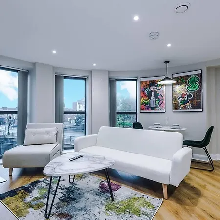Monopoly Wallz - Sleeps 3 Apartment Leeds (West Yorkshire)